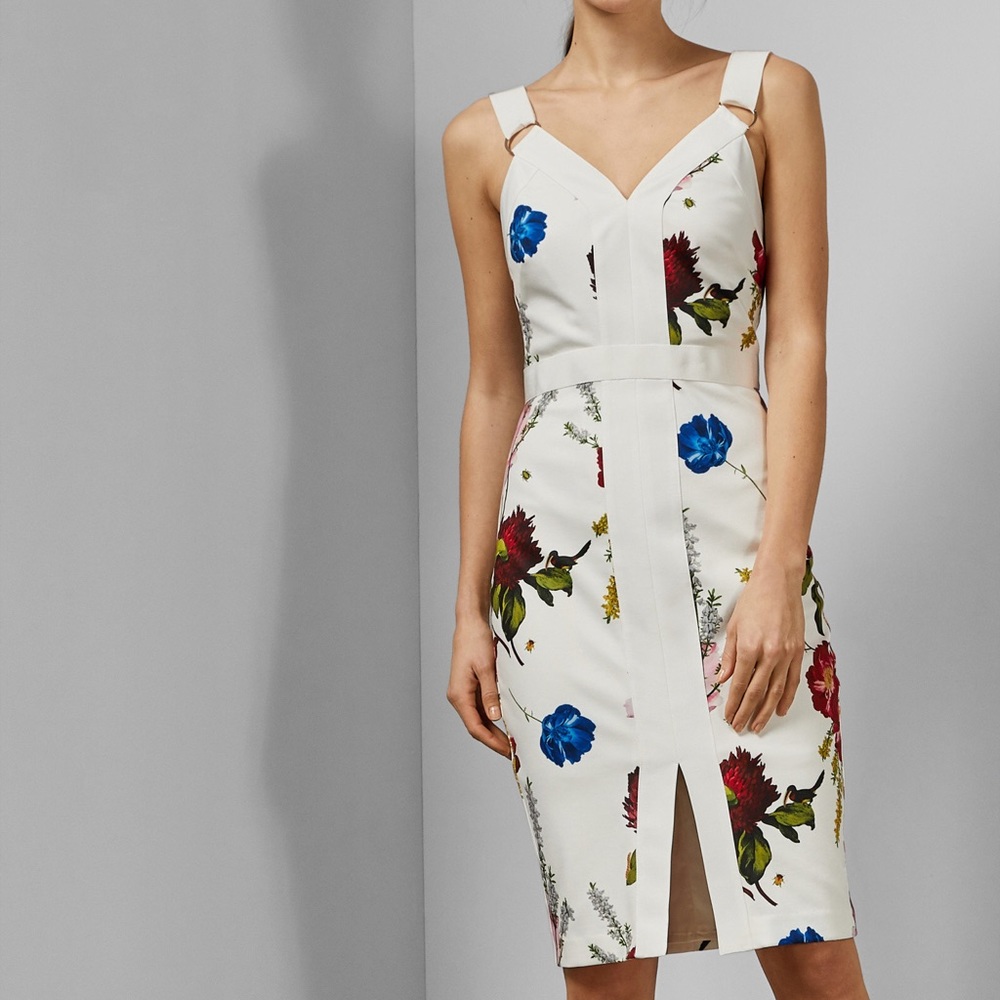 Ted Baker AMYLIA Berry Sundae Bodycon Dress